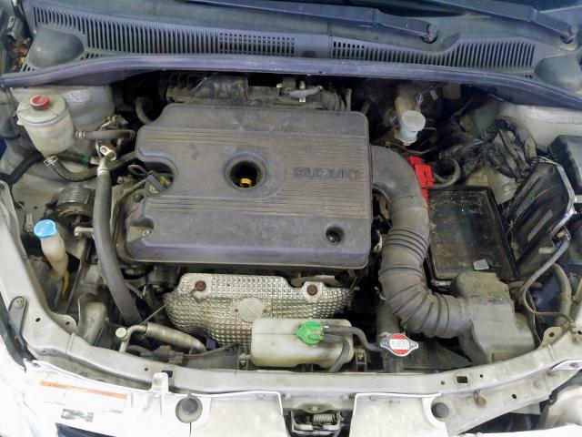 JS2YC414185100633 - 2008 SUZUKI SX4 GRAY photo 7