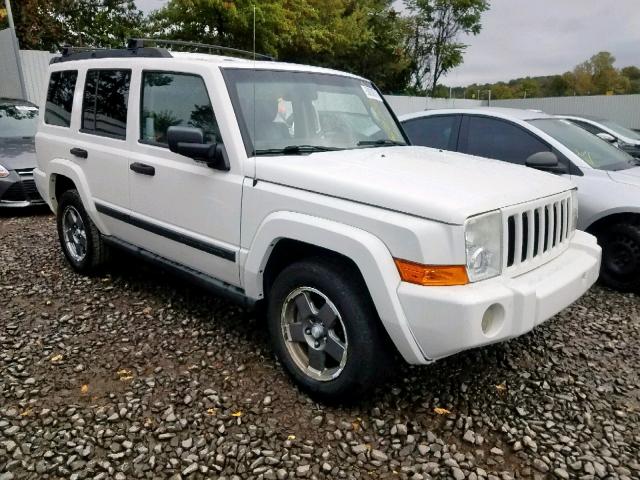 1J8HG48K66C233148 - 2006 JEEP COMMANDER თეთრი ფოტო 1