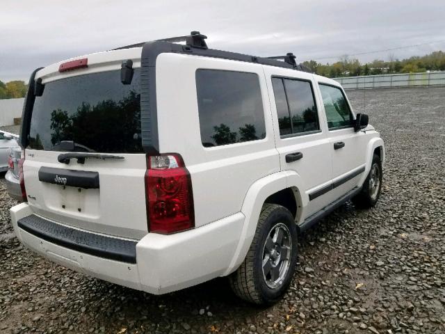 1J8HG48K66C233148 - 2006 JEEP COMMANDER თეთრი ფოტო 4