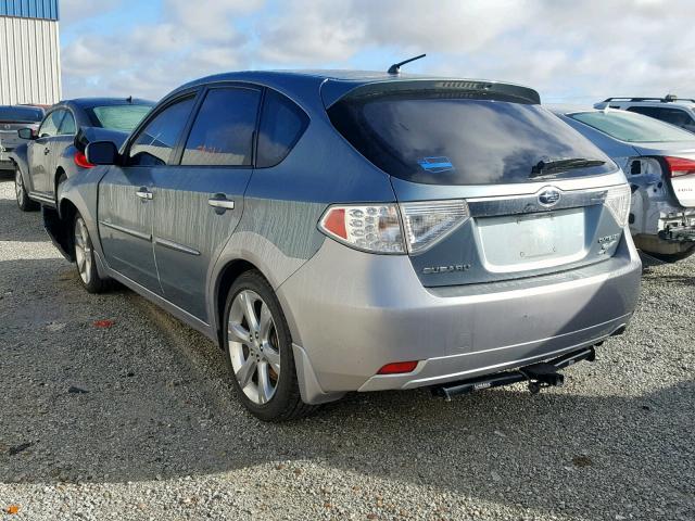 JF1GH63689H821426 - 2009 SUBARU IMPREZA OU GRAY photo 3