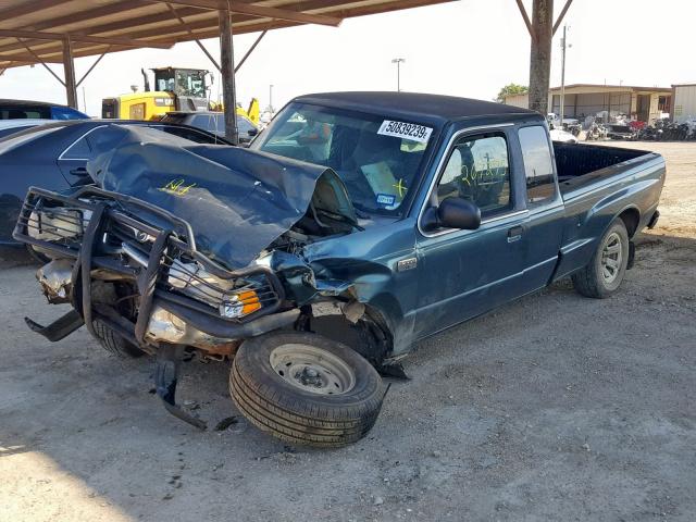 4F4YR16V6YTM18498 - 2000 MAZDA B3000 TROY GREEN photo 2