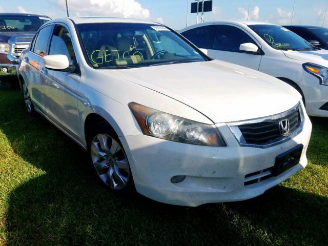 1HGCP3F85AA029854 - 2010 HONDA ACCORD EXL WHITE photo 1