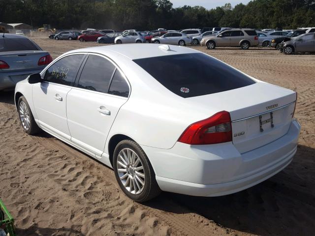 YV1AS982681078551 - 2008 VOLVO S80 3.2 WHITE photo 3