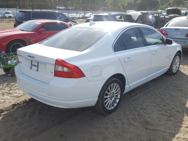 YV1AS982681078551 - 2008 VOLVO S80 3.2 WHITE photo 4