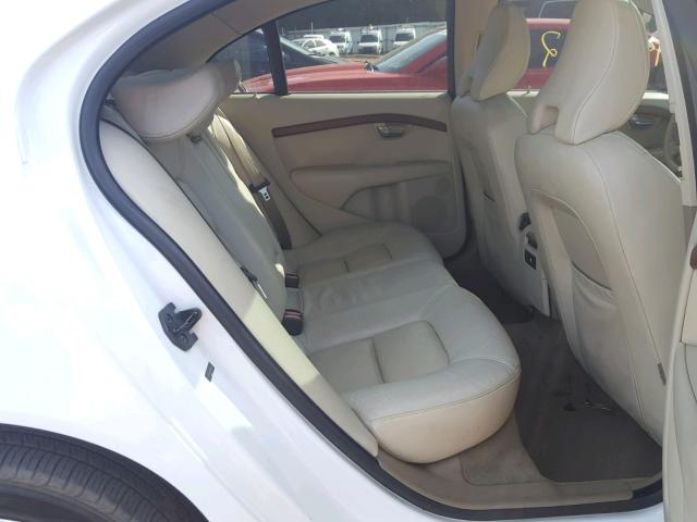 YV1AS982681078551 - 2008 VOLVO S80 3.2 WHITE photo 6