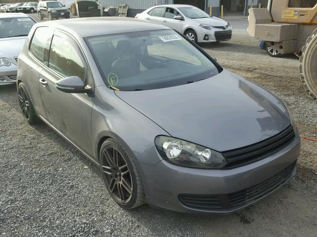 WVWAB7AJ4AW114452 - 2010 VOLKSWAGEN GOLF 灰色 照片 1
