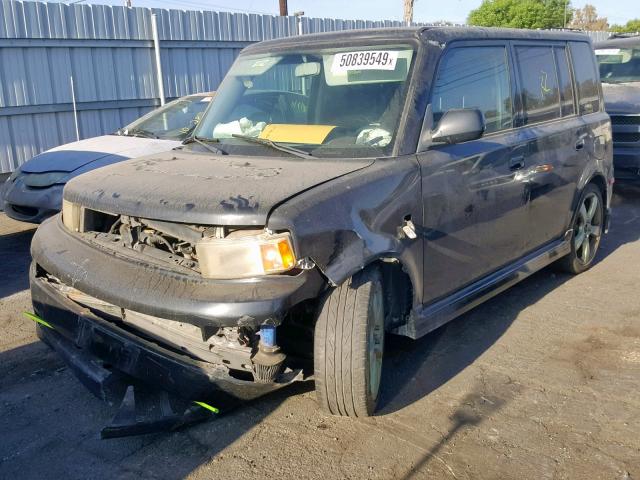 JTLKT334450177873 - 2005 TOYOTA SCION XB 黑色 照片 2