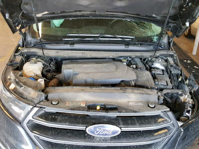 2FMTK4AP3FBB00560 - 2015 FORD EDGE SPORT BLACK photo 7