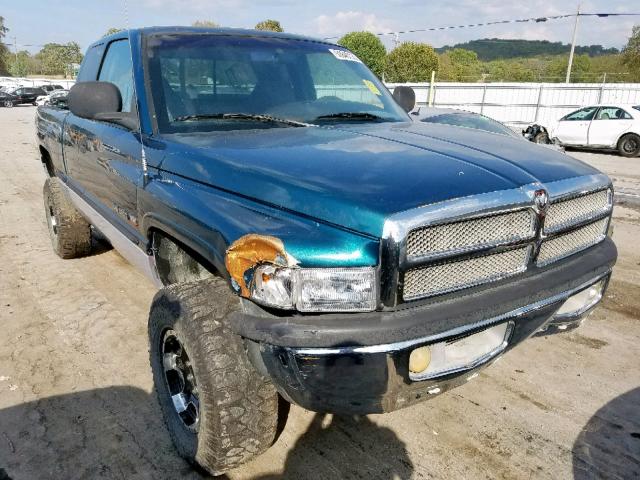 1B7KF23W4XJ560689 - 1999 DODGE RAM 2500 GREEN photo 1