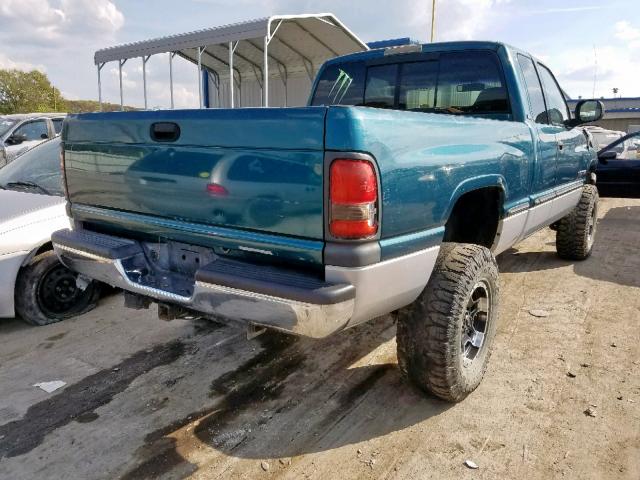 1B7KF23W4XJ560689 - 1999 DODGE RAM 2500 GREEN photo 4