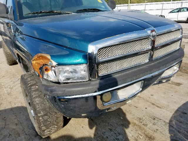 1B7KF23W4XJ560689 - 1999 DODGE RAM 2500 GREEN photo 9