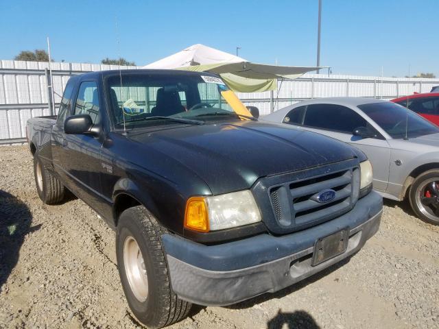 1FTYR14U34PA21675 - 2004 FORD RANGER SUP GREEN photo 1