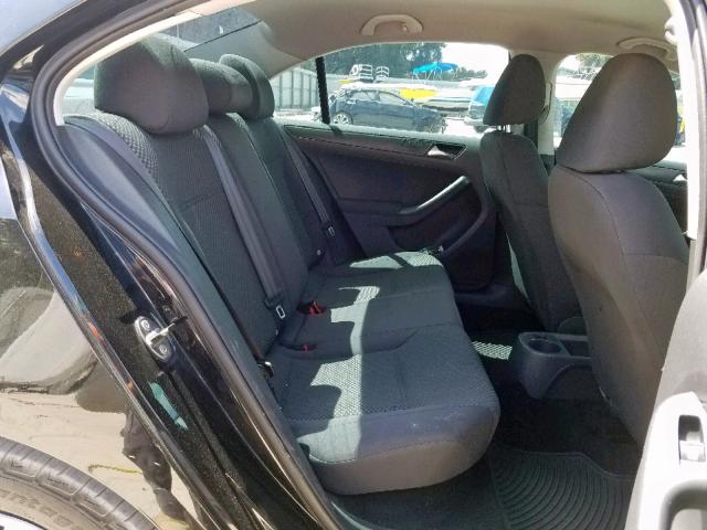 3VW2K7AJ3BM393461 - 2011 VOLKSWAGEN JETTA BASE 黑色 照片 6