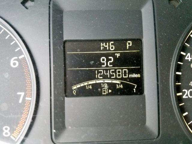 3VW2K7AJ3BM393461 - 2011 VOLKSWAGEN JETTA BASE 黑色 照片 8