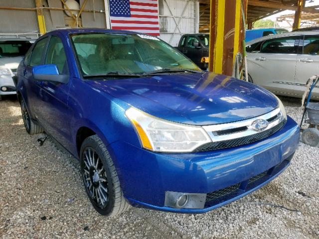 1FAHP36N49W159848 - 2009 FORD FOCUS SES BLUE photo 1