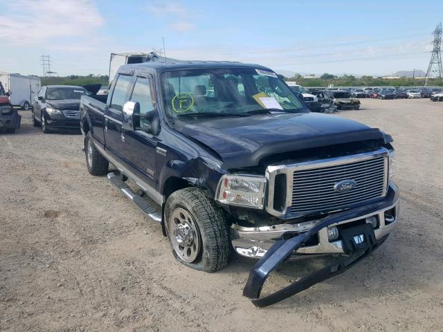 1FTSW30P86ED36366 - 2006 FORD F350 SRW S BLUE photo 1