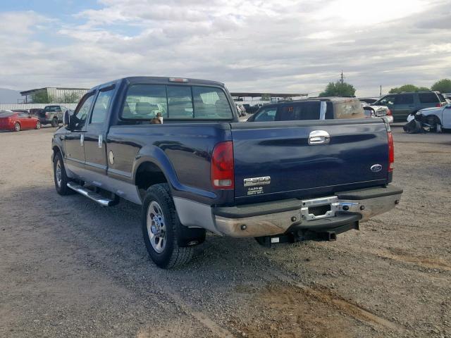 1FTSW30P86ED36366 - 2006 FORD F350 SRW S BLUE photo 3