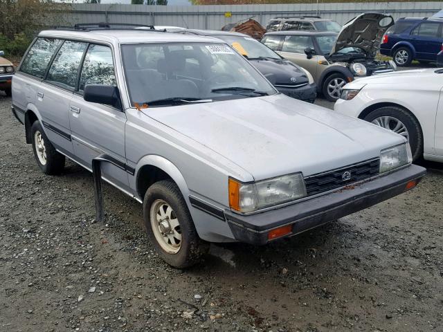 JF2AN53B0GE484072 - 1986 SUBARU GL 4WD SILVER photo 1