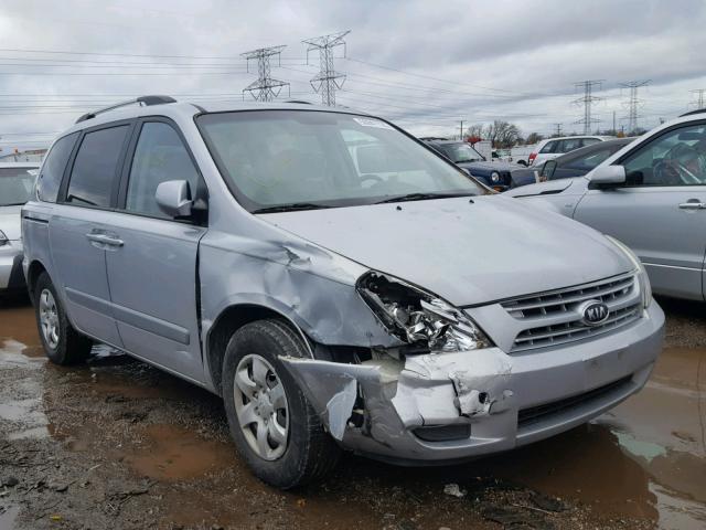 KNDMB133X96299899 - 2009 KIA SEDONA SILVER photo 1