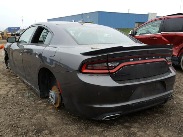 2C3CDXJG5JH230723 - 2018 DODGE CHARGER GT GRAY photo 3
