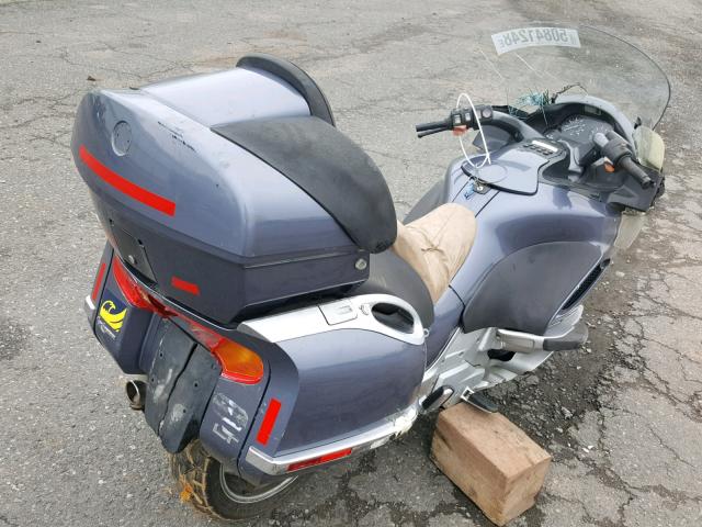 WB10555AXXZD70653 - 1999 BMW K1200 LT GRAY photo 4