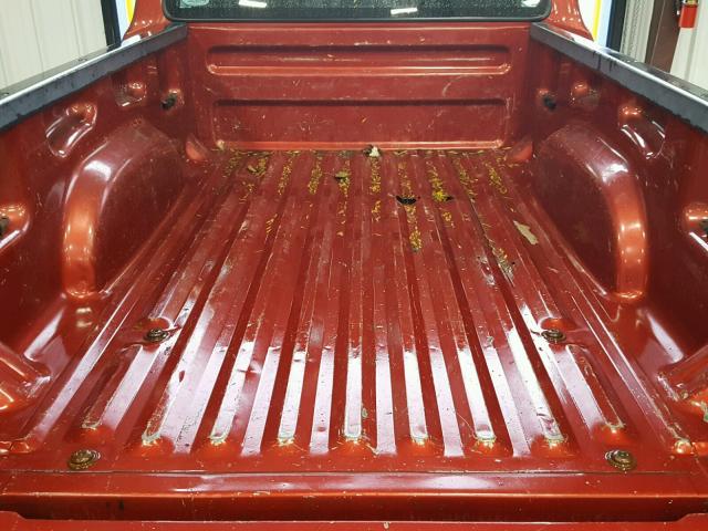 1FTYR10D04PA36074 - 2004 FORD RANGER RED photo 6