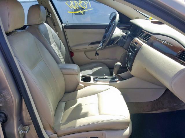 2G1WU58R979311210 - 2007 CHEVROLET IMPALA LTZ BEIGE photo 5