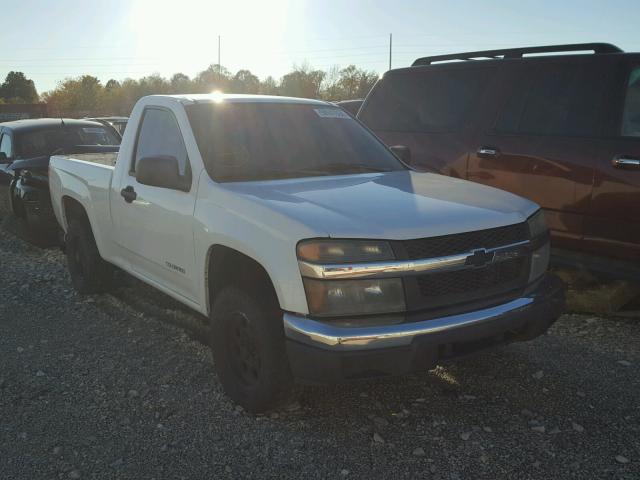 1GCCS148948143016 - 2004 CHEVROLET COLORADO WHITE photo 1