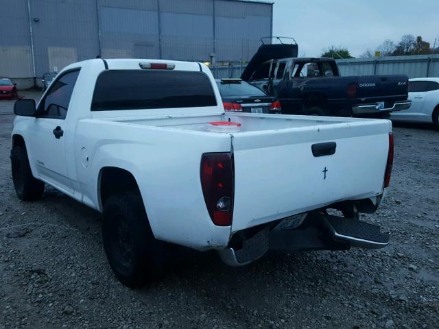 1GCCS148948143016 - 2004 CHEVROLET COLORADO WHITE photo 3