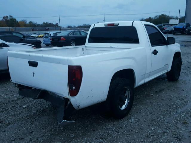 1GCCS148948143016 - 2004 CHEVROLET COLORADO WHITE photo 4