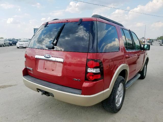 1FMEU7EE3AUA87180 - 2010 FORD EXPLORER E MAROON photo 4