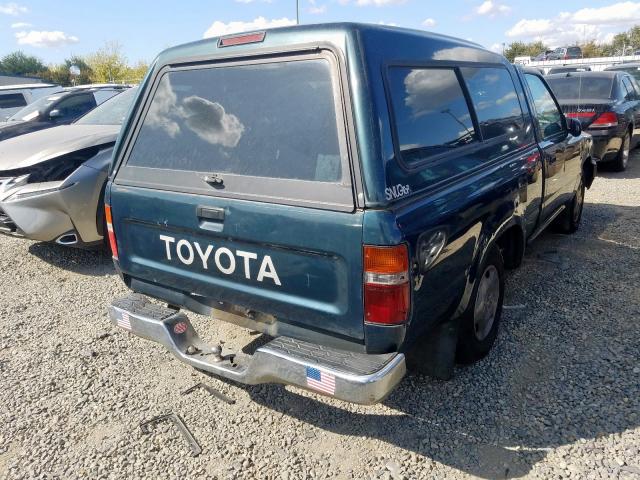 4TARN81P7RZ274464 - 1994 TOYOTA PICKUP 1/2 GREEN photo 4