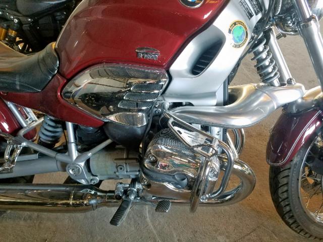 WB10434A3YZA64694 - 2000 BMW R1200 C MAROON photo 8