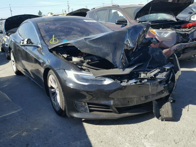 5YJSA1E19HF183201 - 2017 TESLA MODEL S Սև լուսանկար 1