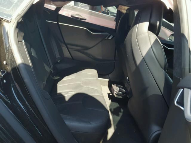 5YJSA1E19HF183201 - 2017 TESLA MODEL S Սև լուսանկար 6