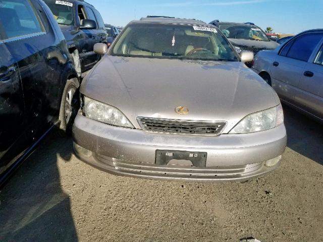 JT8BF22G8V0063480 - 1997 LEXUS ES 300 GOLD photo 10