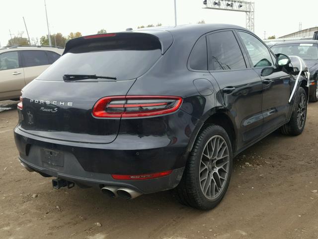 WP1AB2A5XJLB37143 - 2018 PORSCHE MACAN S BLACK photo 4