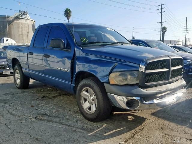 1D7HA18N13S360589 - 2003 DODGE RAM 1500 S BLUE photo 1