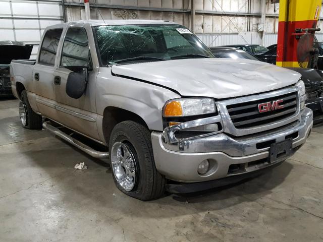 2GTEK13T961149774 - 2006 GMC NEW SIERRA SILVER photo 1