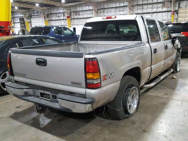 2GTEK13T961149774 - 2006 GMC NEW SIERRA SILVER photo 4