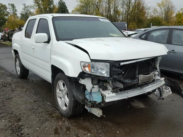 5FPYK1F52BB454090 - 2011 HONDA RIDGELINE WHITE photo 1