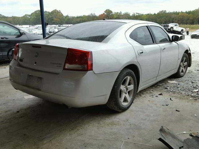 2B3KA33V49H627552 - 2009 DODGE CHARGER SX SILVER photo 4