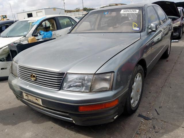 JT8BH22F3T0052921 - 1996 LEXUS LS 400 GREEN photo 2