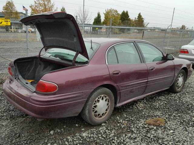 1G4HP52K434134321 - 2003 BUICK LESABRE CU RED photo 4