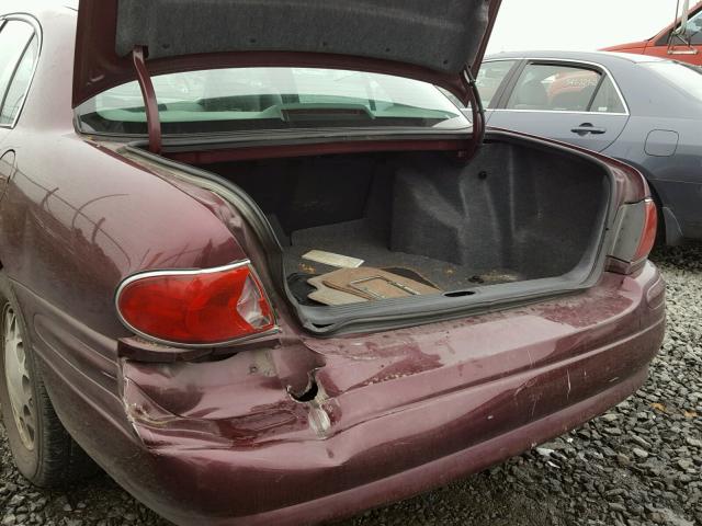 1G4HP52K434134321 - 2003 BUICK LESABRE CU RED photo 9