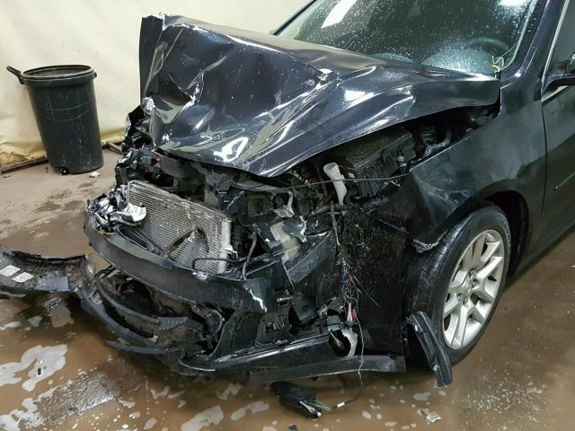 1G11C5SL4FF139806 - 2015 CHEVROLET MALIBU 1LT შავი ფოტო 9