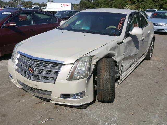 1G6DL5EV8A0121275 - 2010 CADILLAC CTS PERFOR CREAM photo 2