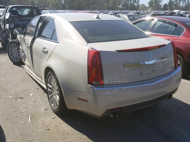 1G6DL5EV8A0121275 - 2010 CADILLAC CTS PERFOR CREAM photo 3