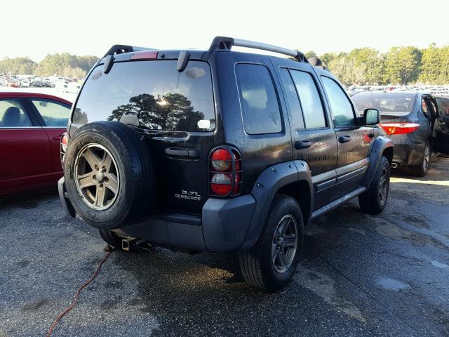 1J4GL38KX5W536997 - 2005 JEEP LIBERTY RE BLACK photo 4