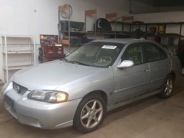 3N1AB51DX3L725001 - 2003 NISSAN SENTRA SE- GRAY photo 2